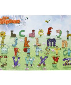 LES 2 SOUS-MAINS CP LETTRES ALPHAS