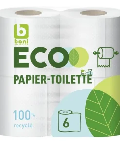 B ECO papier toilette 3é 200f 6r