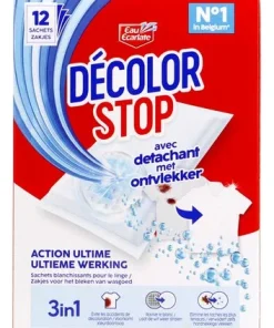 EAU ECARLATE décol.stop+detac.blanc 12pc